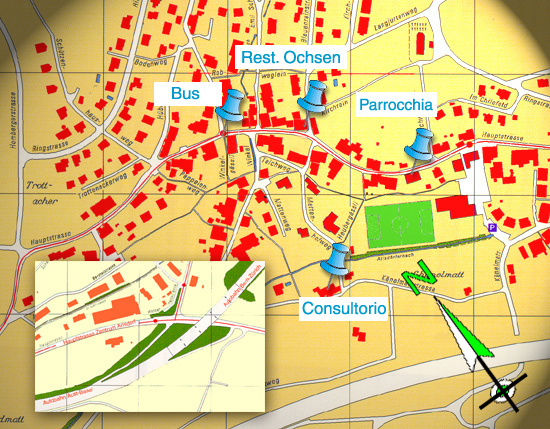 Indicazioni ditagliati Arisdorf